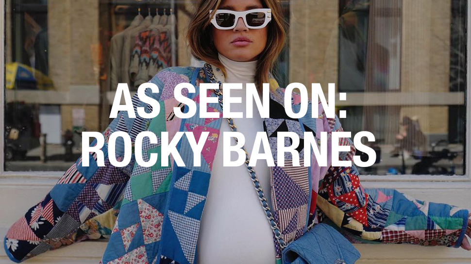 @rocky_barnes Shows Off Her Maternity Style