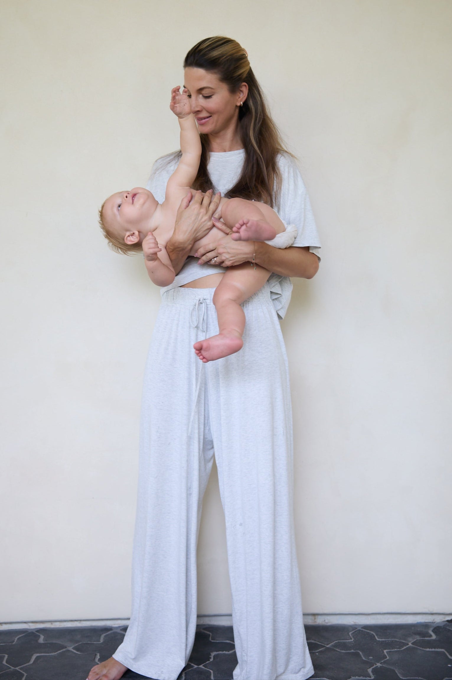 Bumpsuit Cloud pant in Oat