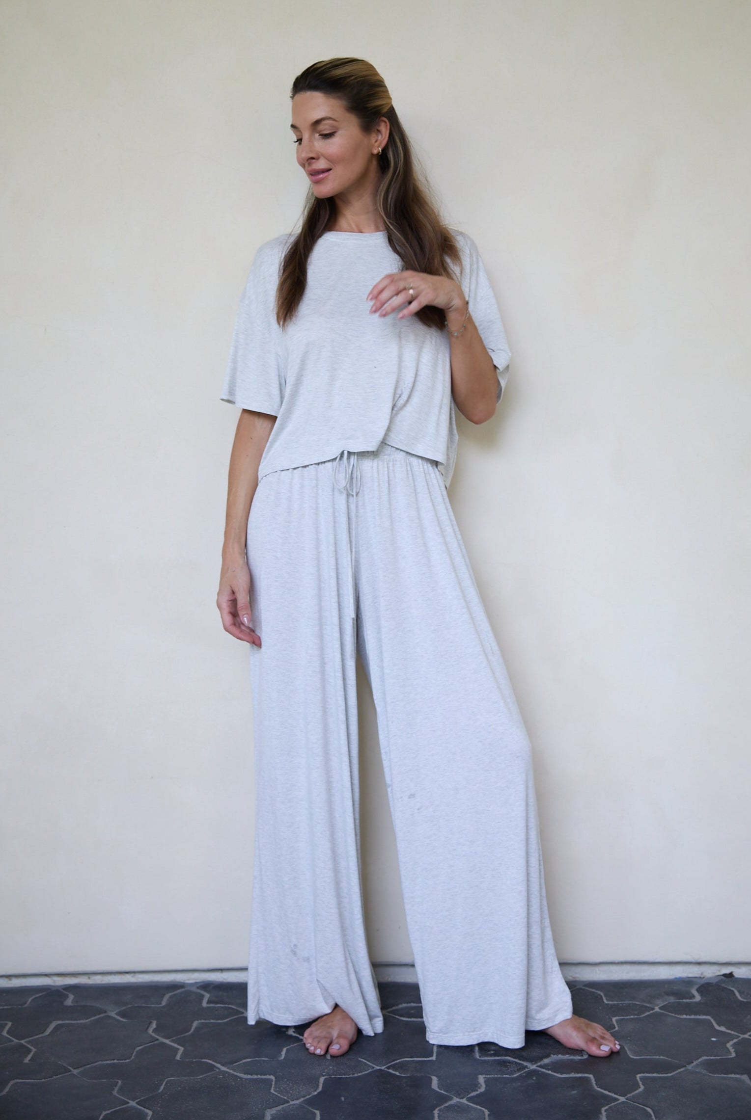 Bumpsuit Cloud pant in Oat