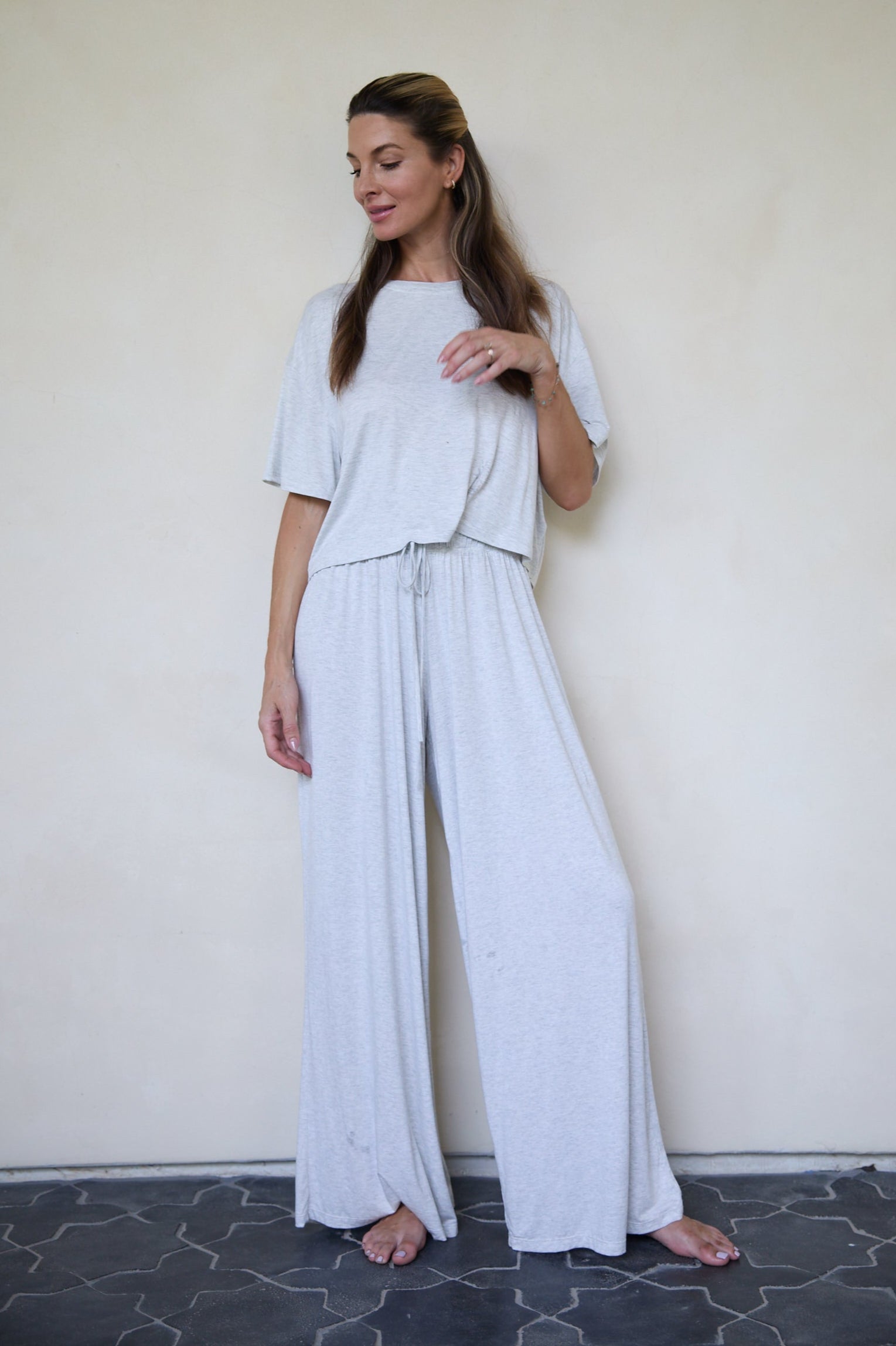 Bumpsuit Cloud pant in Oat