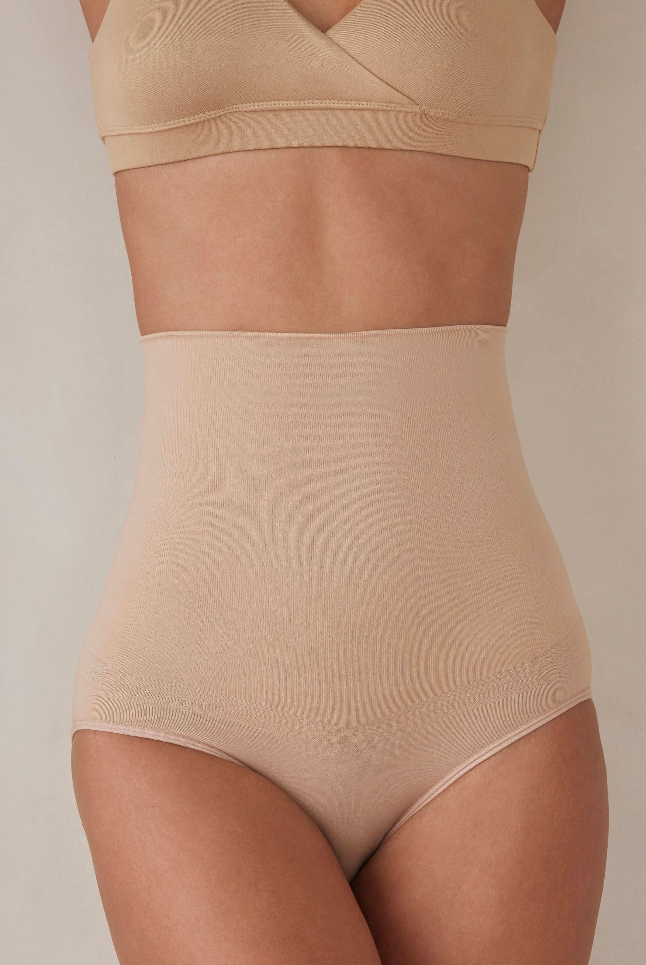 Bumpsuit Maternity Shapewear The Postpartum Support Brief in Beige