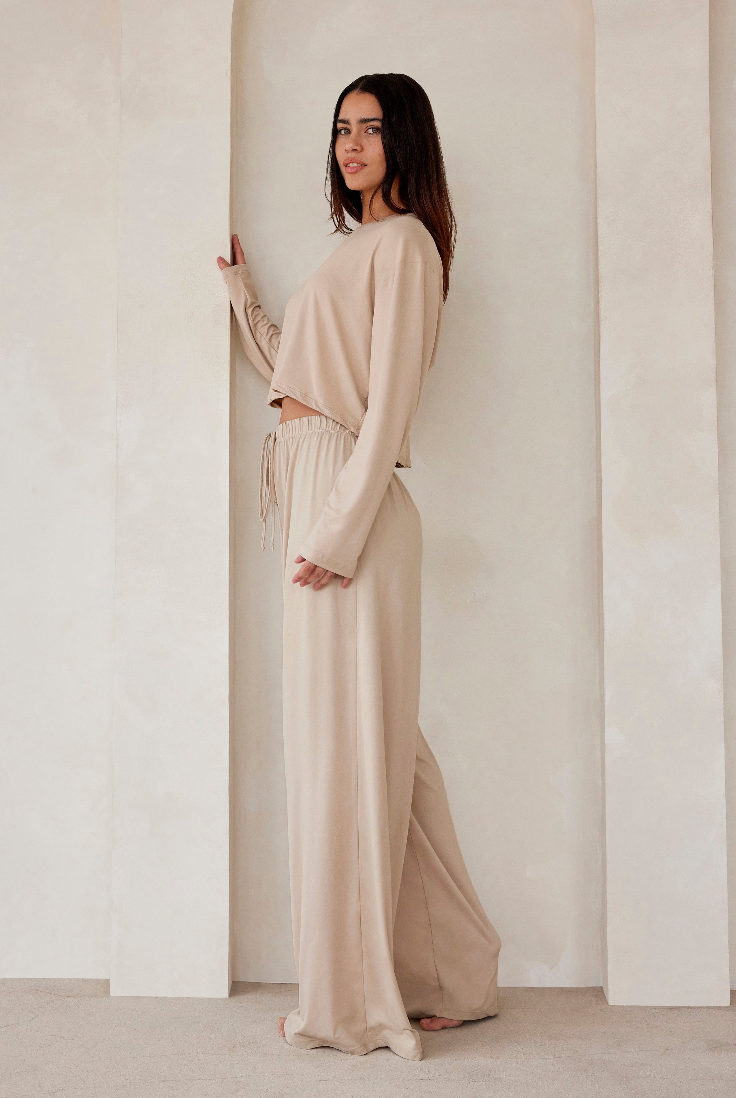 Bumpsuit Cloud pant in Oat