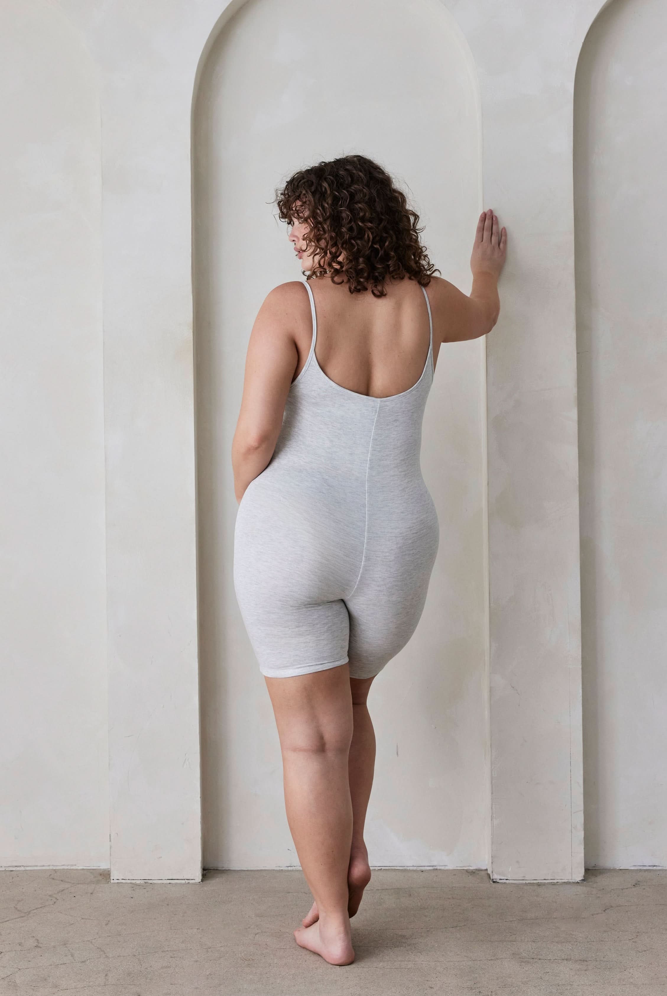 Bumpsuit maternity the alexa bumpsuit in heather grey