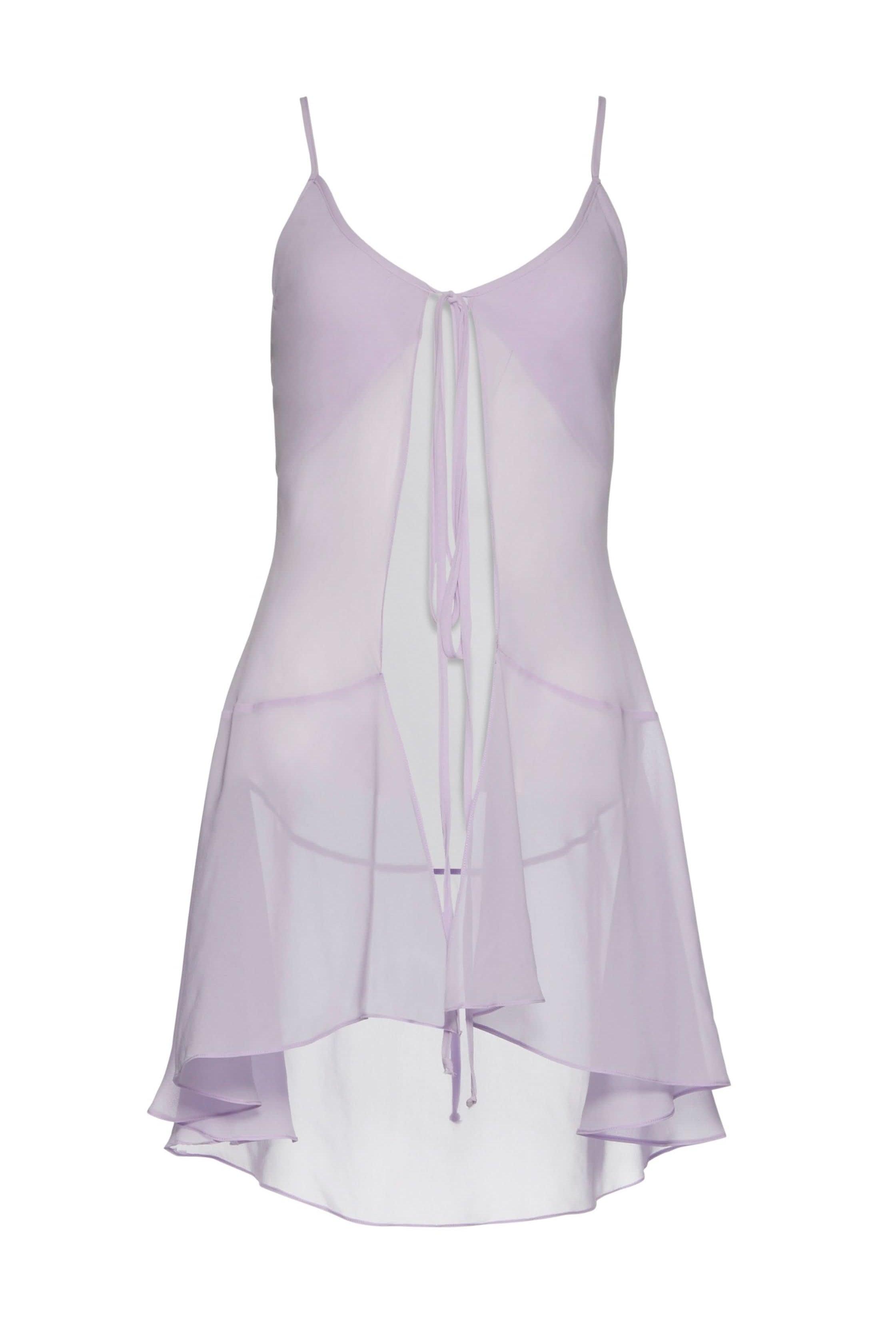 Bumpsuit Maternity the chiffon babydoll top in lilac