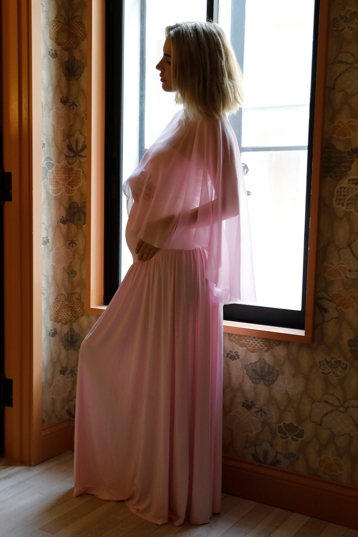 The Chiffon Capelet