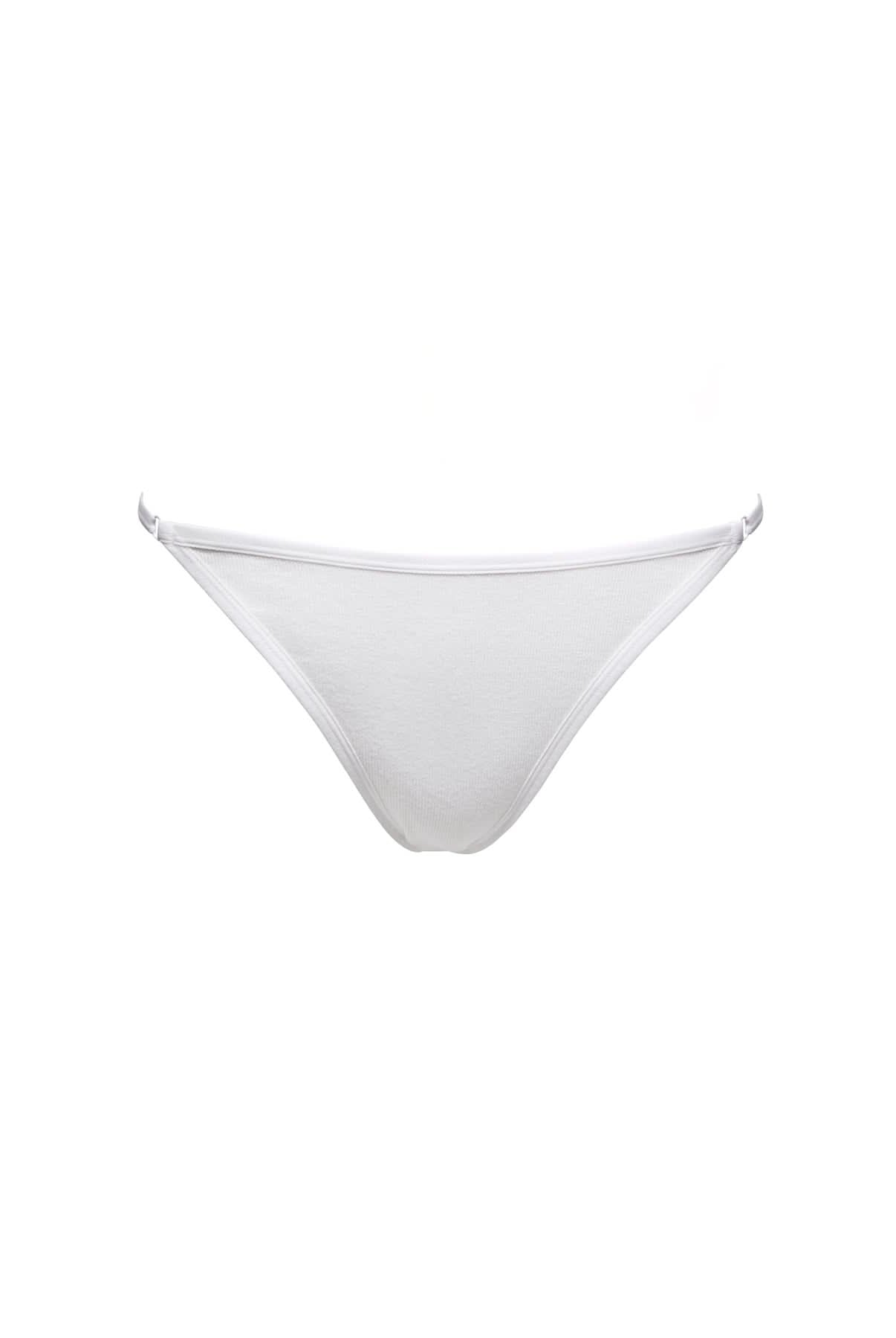 Bumpsuit Maternity the cotton rib g string bottom in ivory ghost mannequin