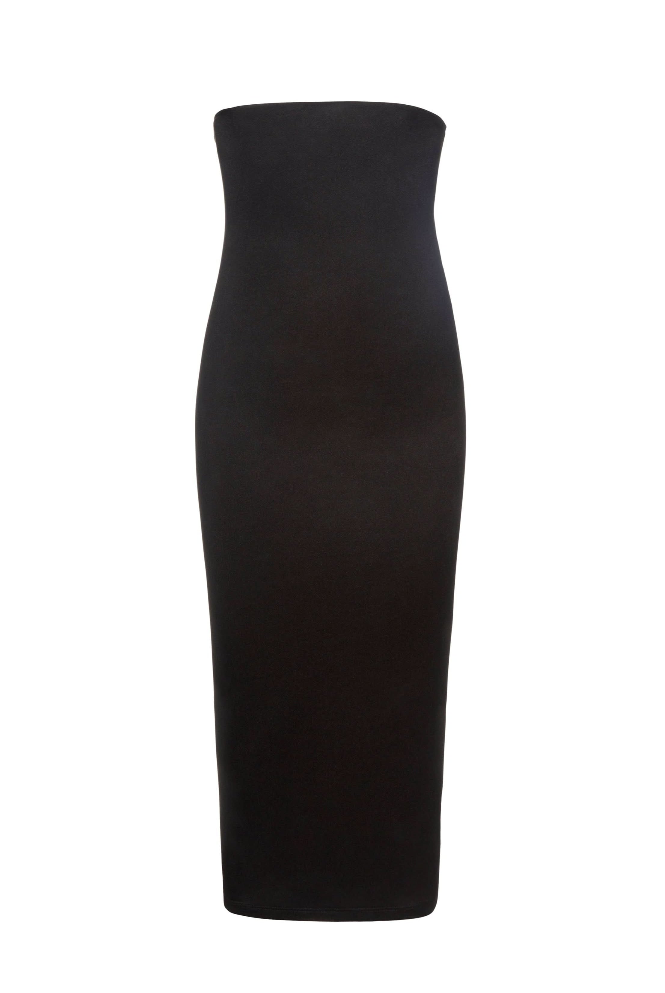 Bumpsuit Maternity The High Rise Midi Skirt in Black