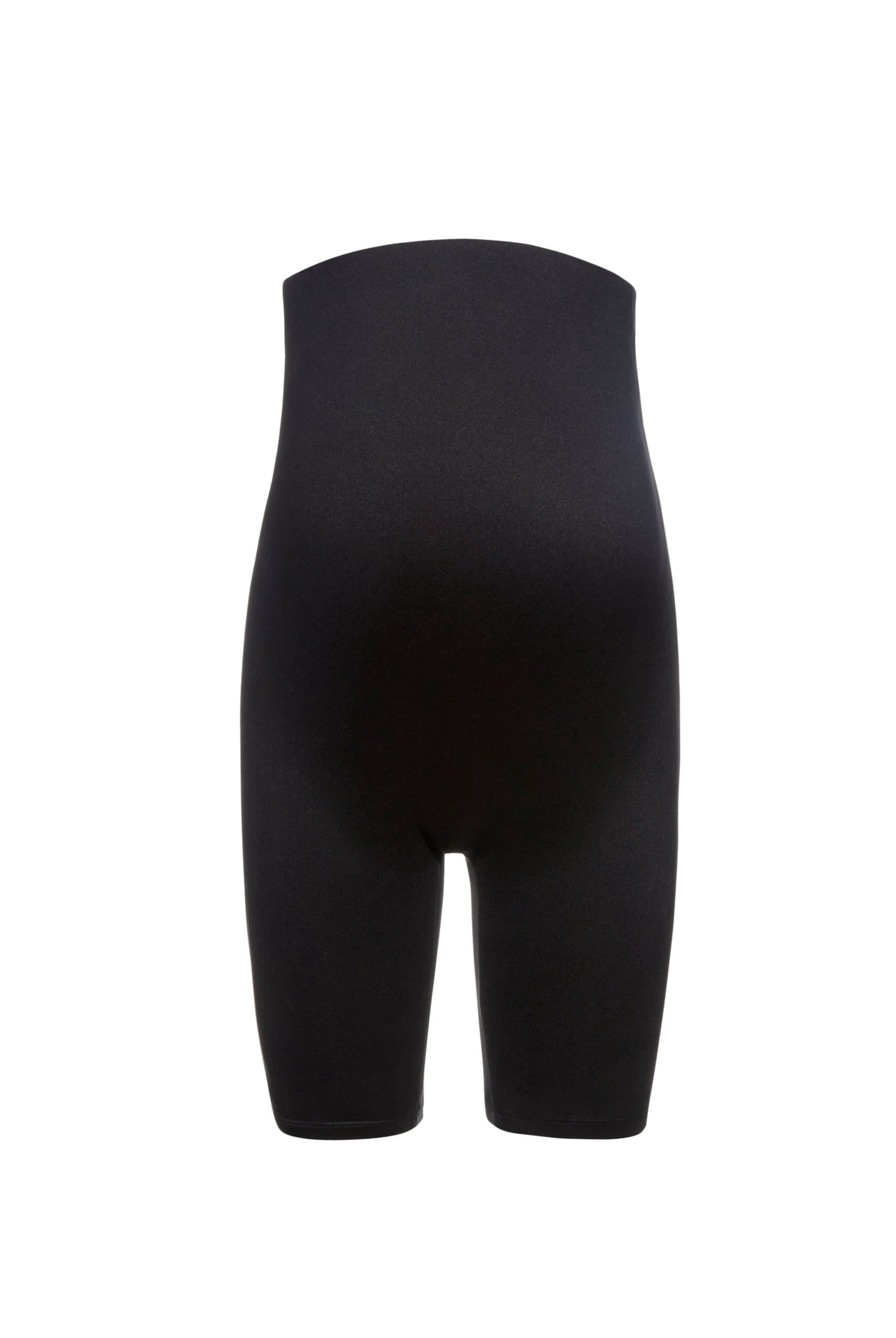 Bumpsuit maternity the high waist biker short in black