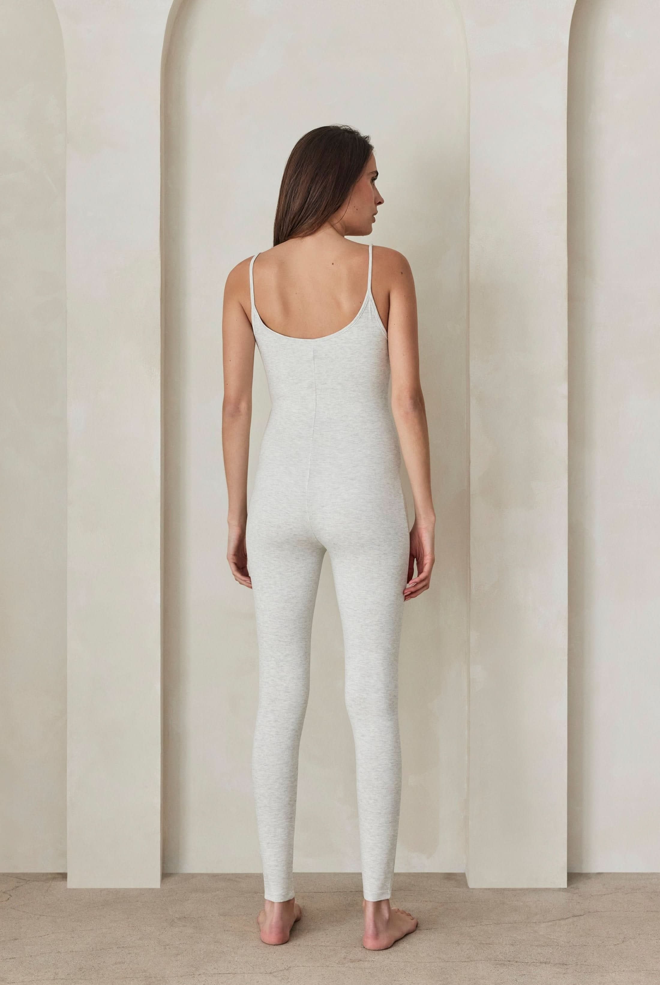 Bumpsuit Maternity The Kate Jumpsuit in Heather Grey