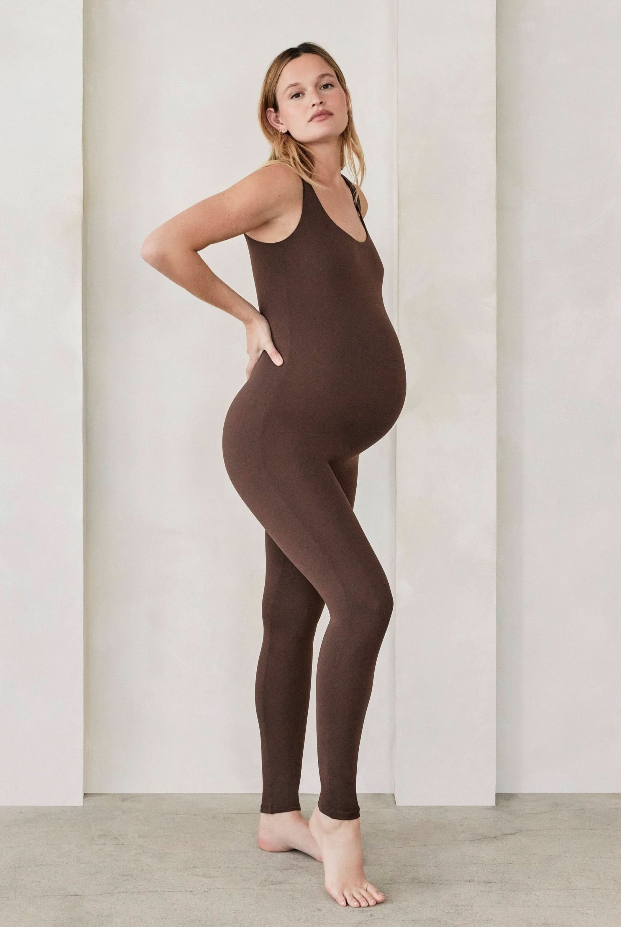 bumpsuit maternity the lucy signature in chocolate