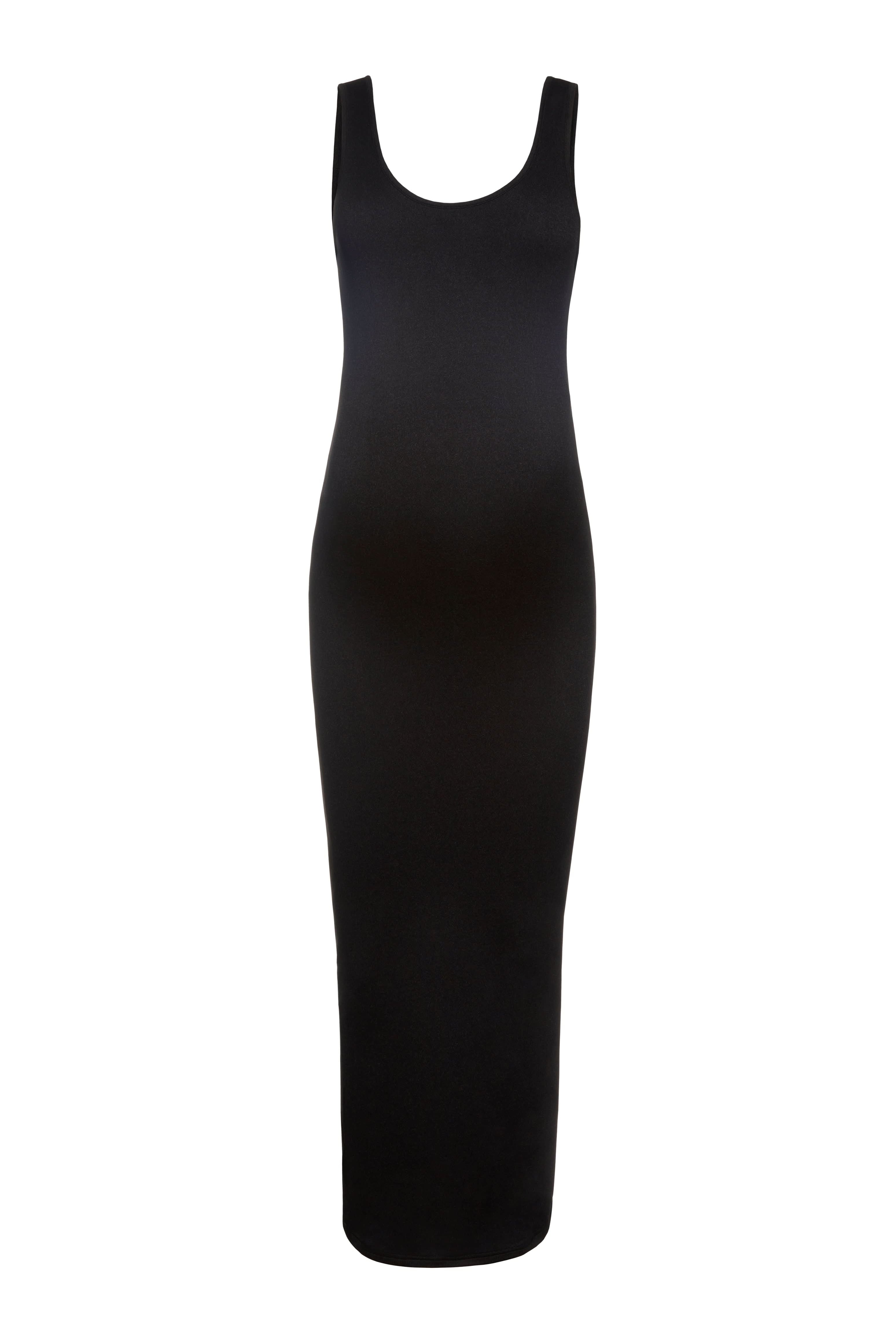 Bumpsuit Maternity The Sleeveless Scoop Neck Maxi Dress in Black
