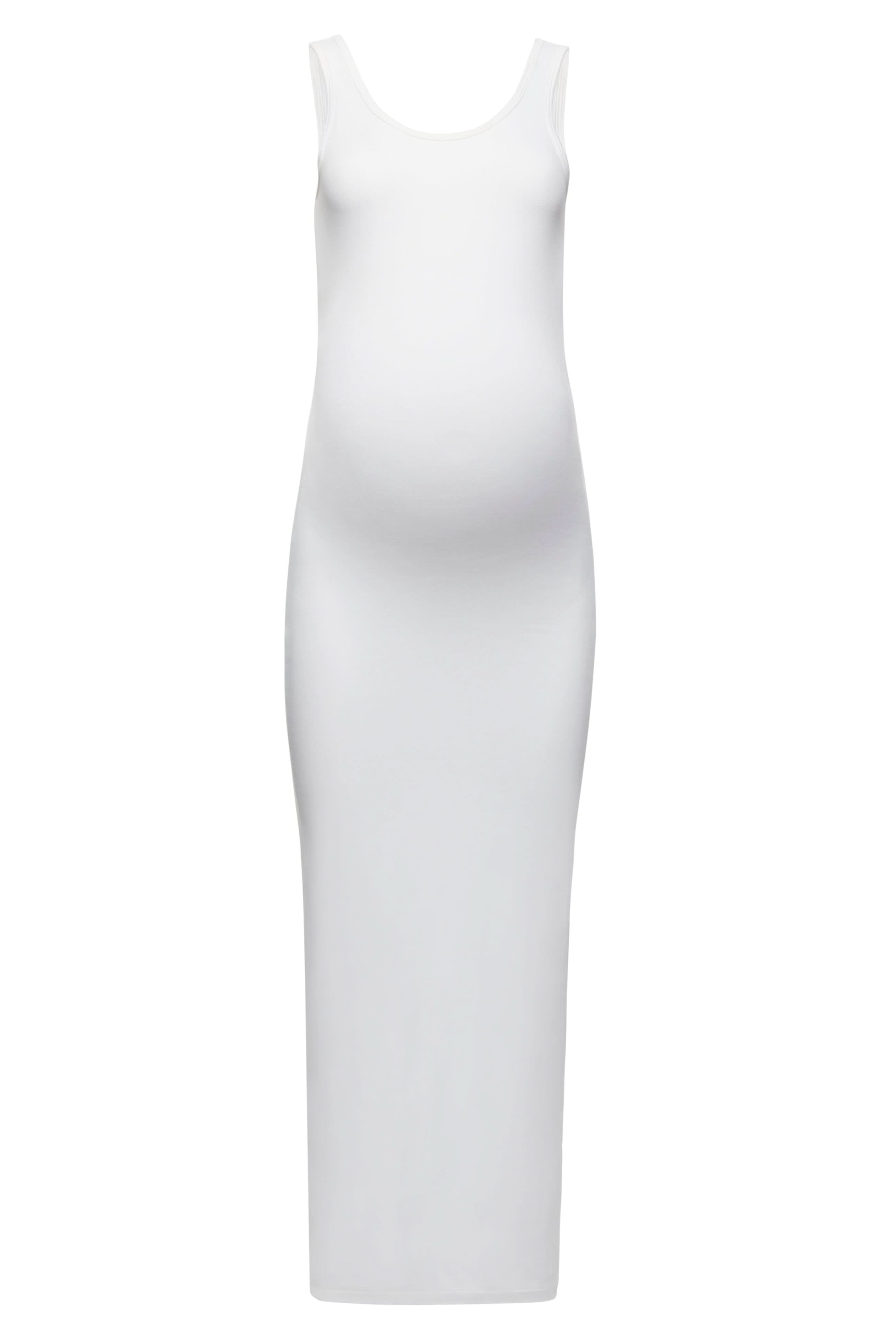 Bumpsuit Maternity The Sleeveless Scoop Neck Maxi Dress in Ivory