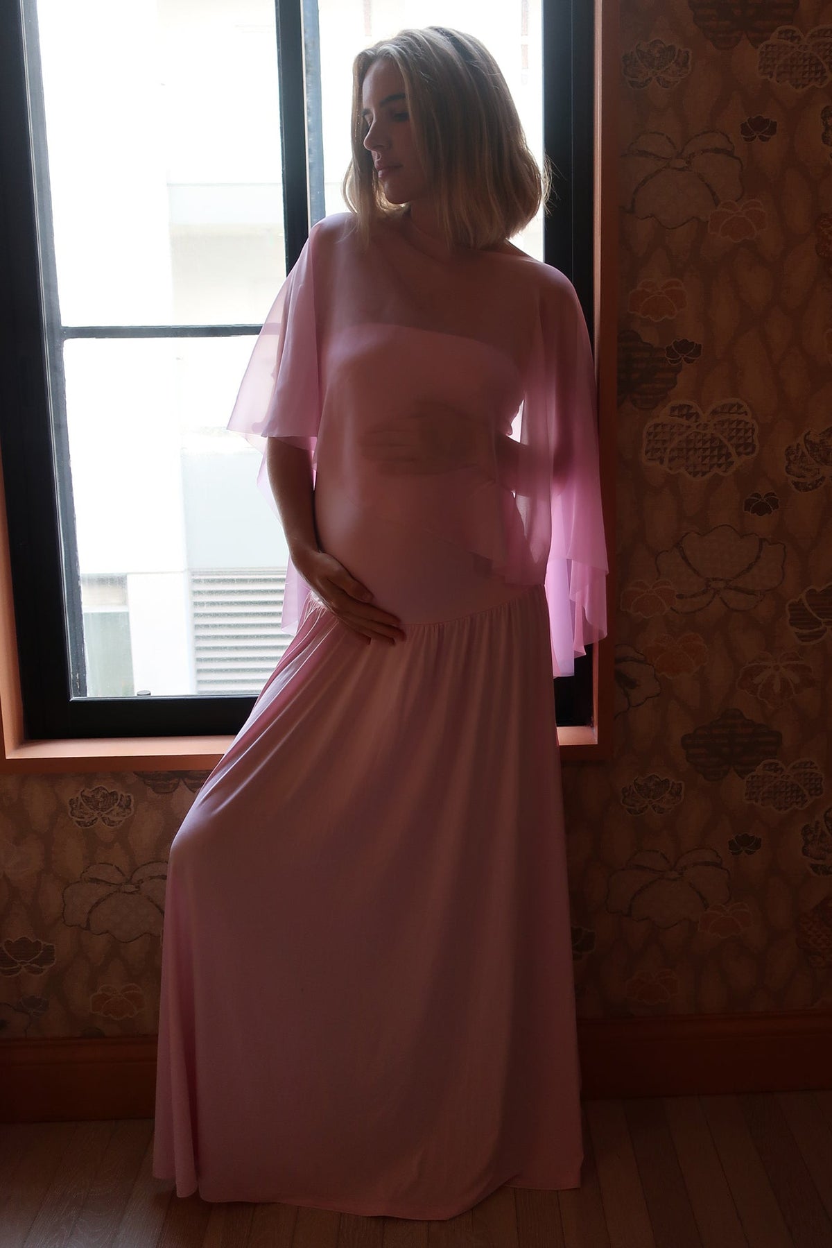 The Chiffon Capelet