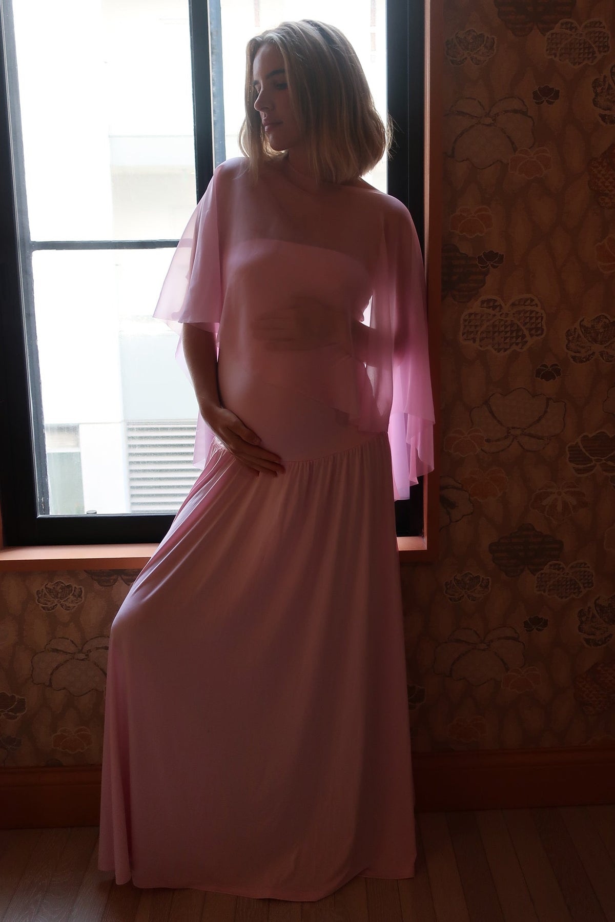 The Chiffon Capelet