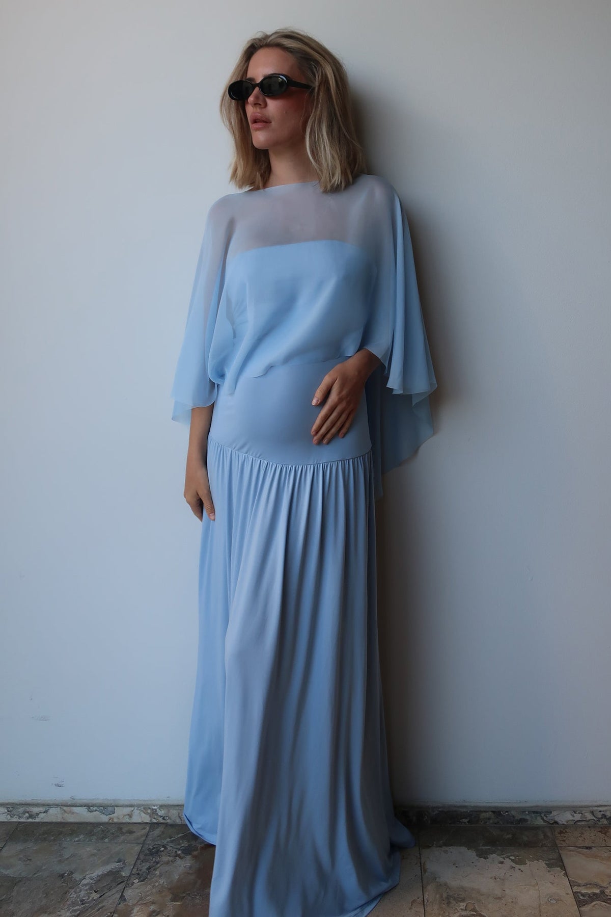 The Chiffon Capelet