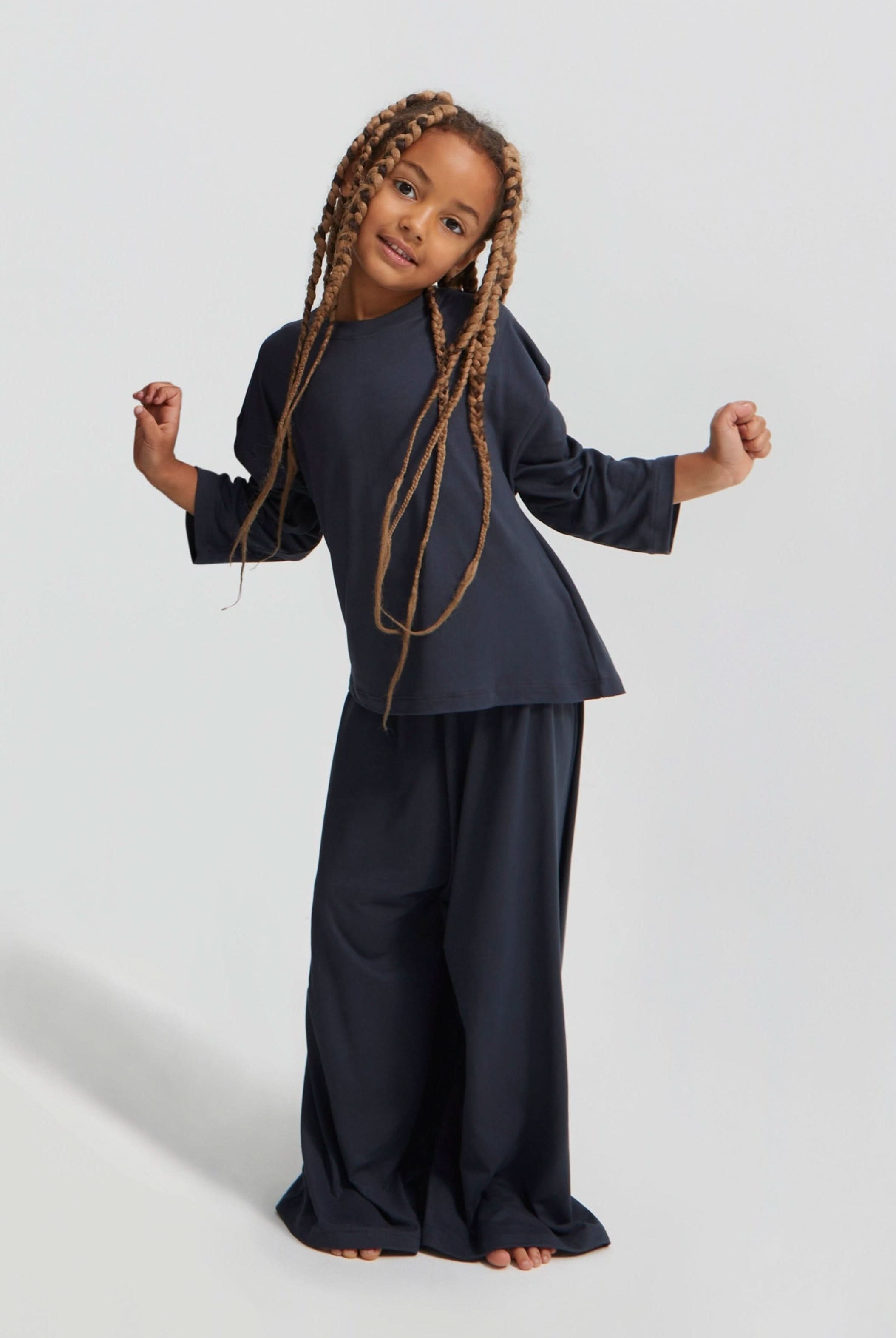 Bumpsuit the cloud kids pant in cement