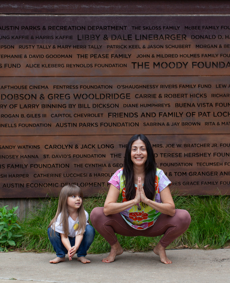 Mommy & Me Yoga Class with ATX Yoga Girl