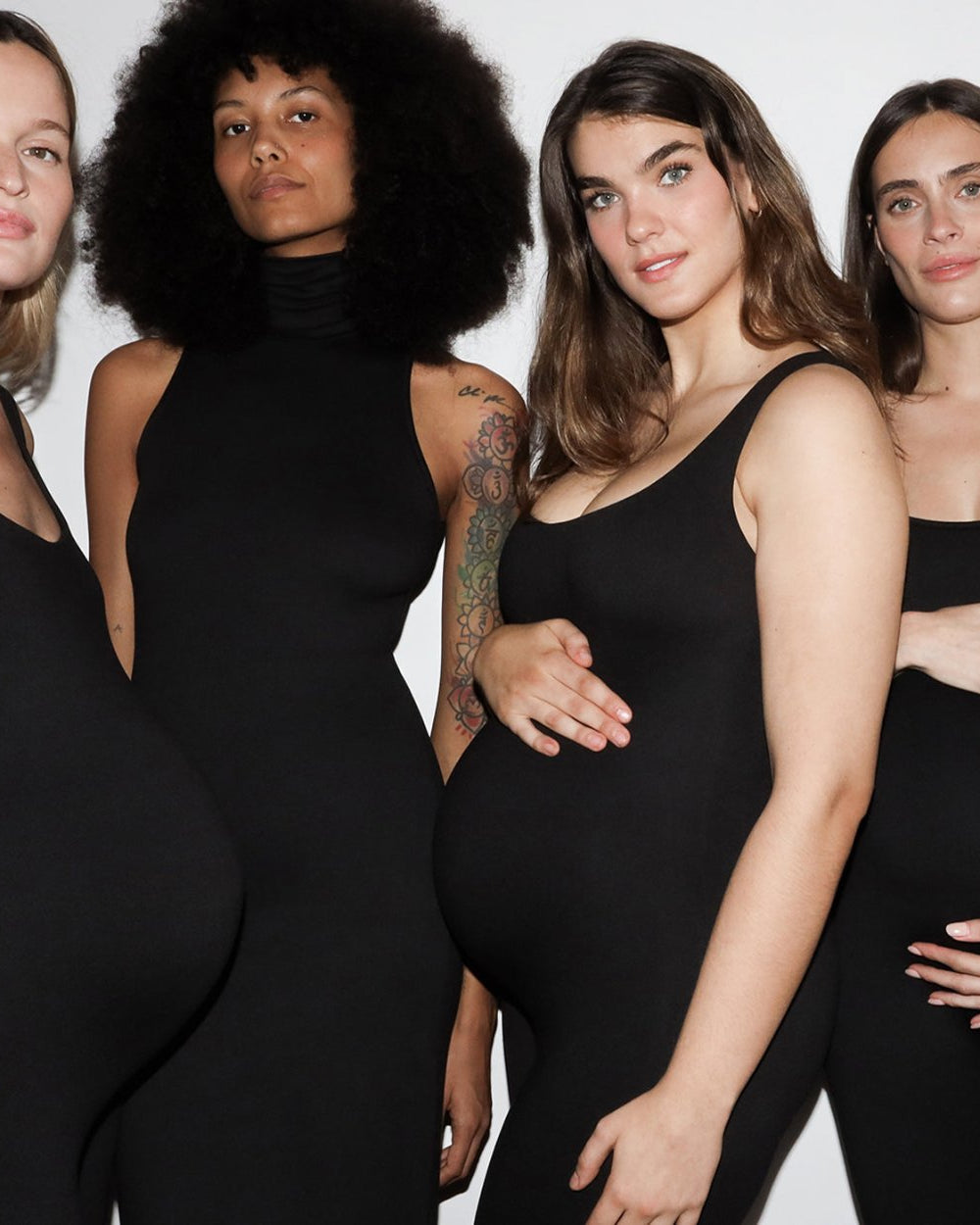 everybody campaign black group image bumpsuit