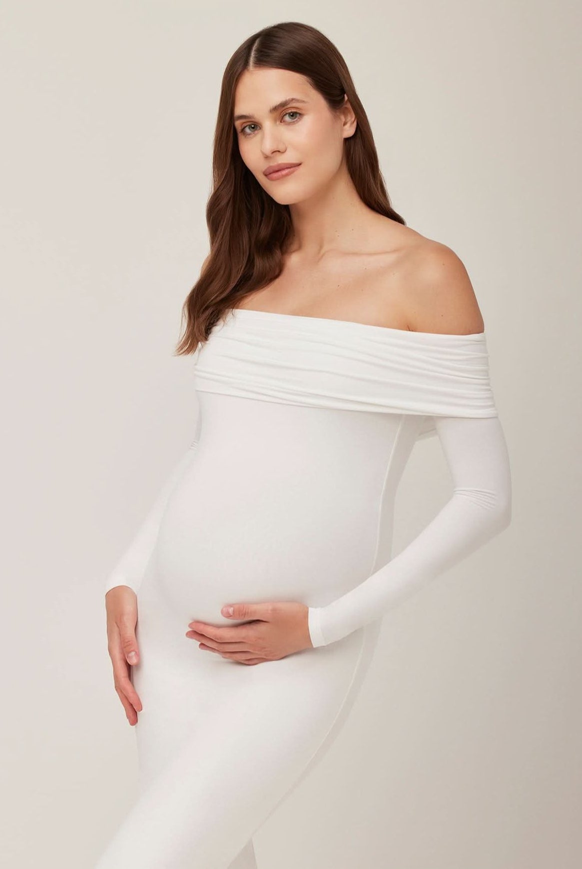 the alison dress in ivory