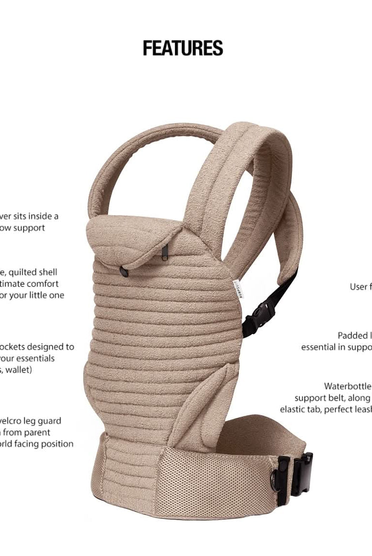 Bumpsuit Maternity The Armadillo Baby Carrier in Oyster