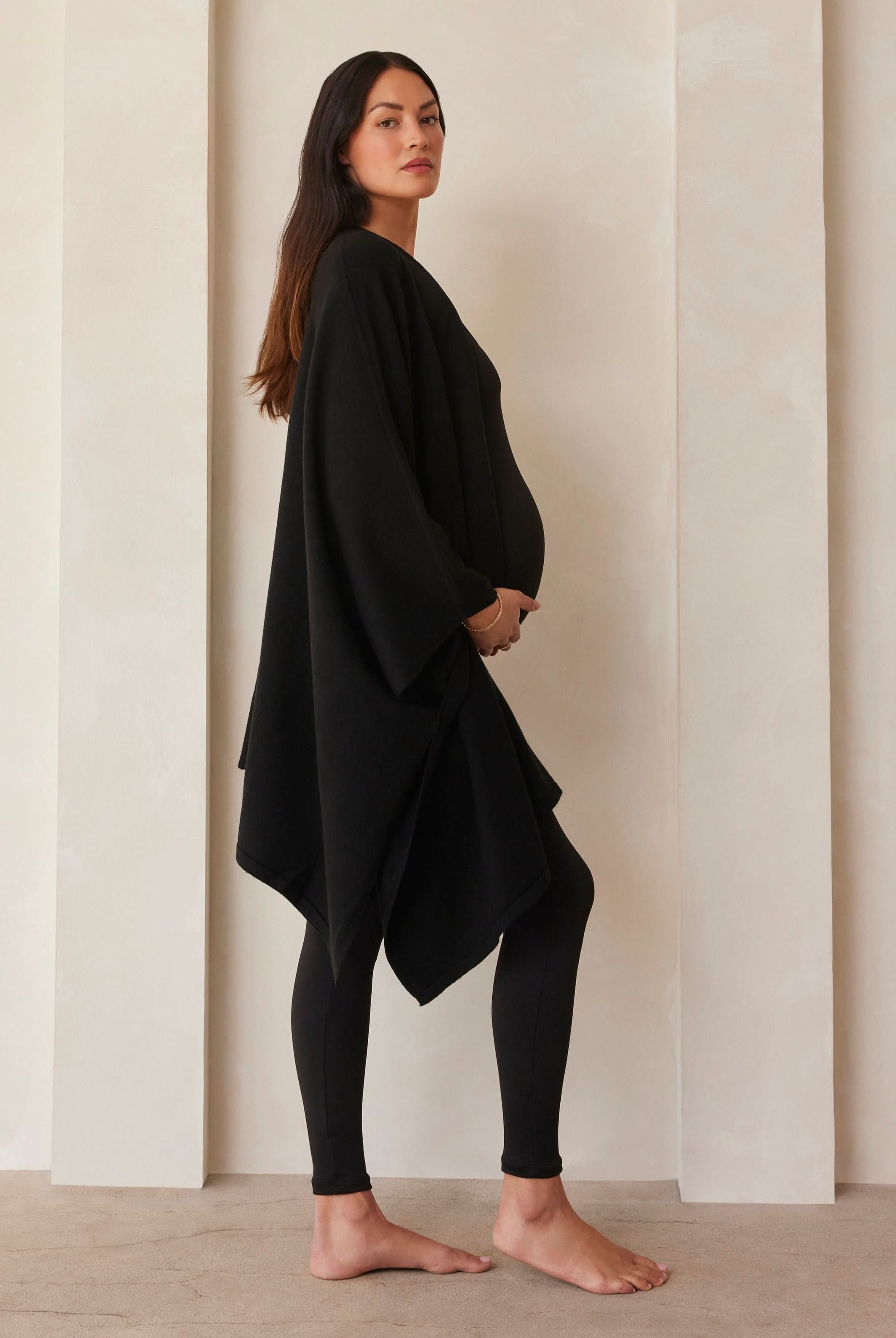 The Bumpsuit Maternity Infinity Wrap in Black