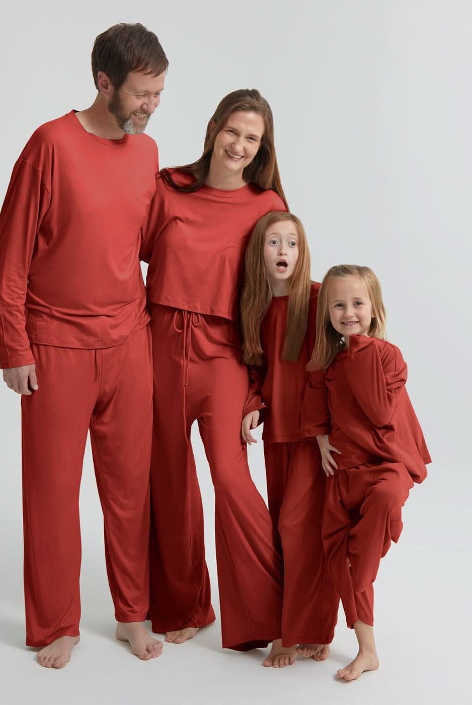 cloud tee pant kids mens rust