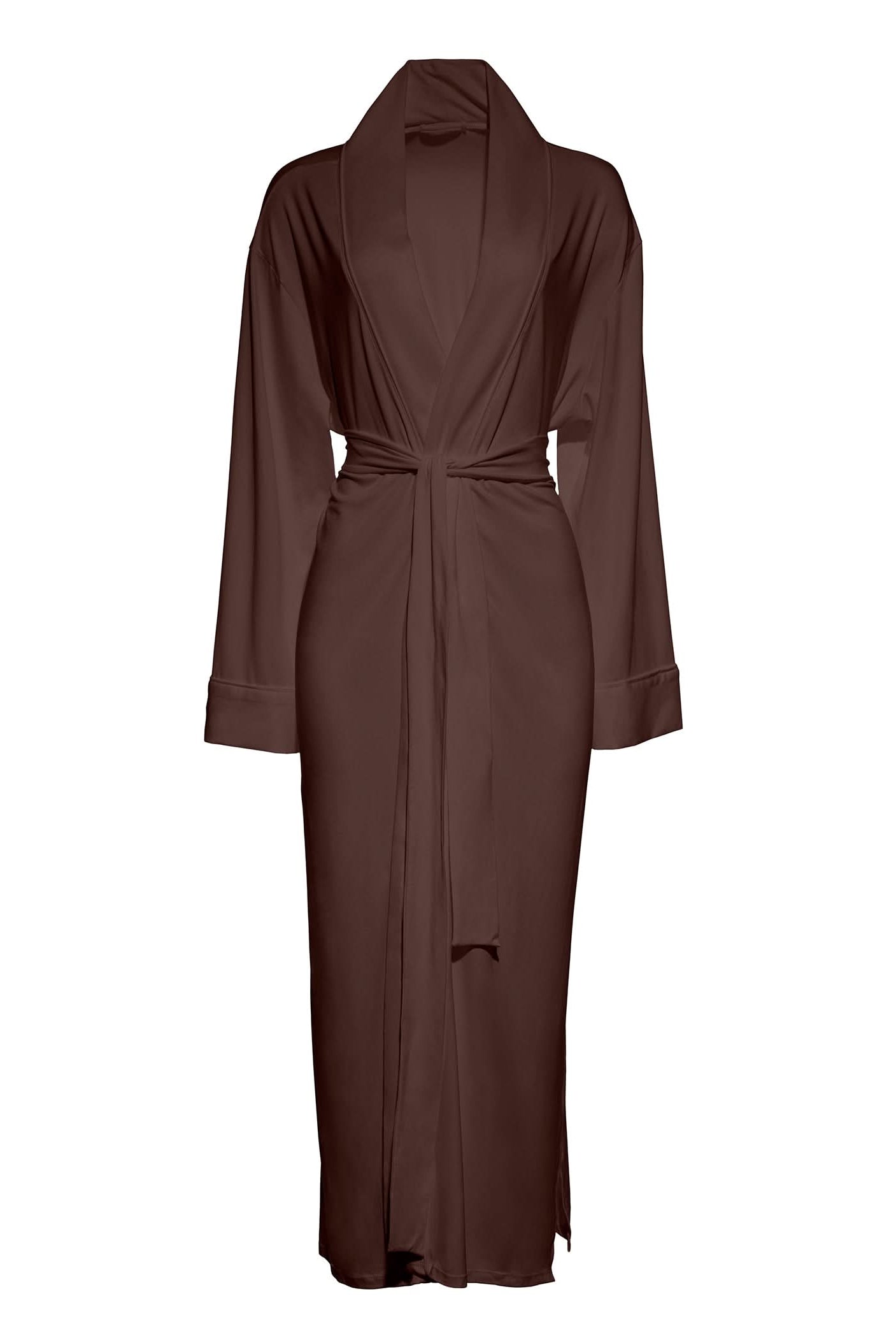 the cloud robe in chocolate