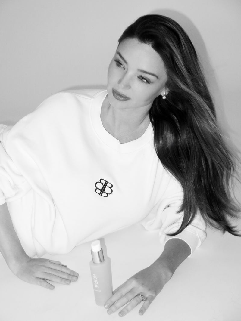 miranda kerr classic terry bumpsuit KORA organics