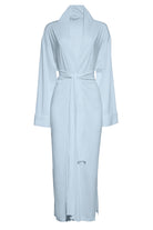 Bumpsuit Ice Blue Robe on White background