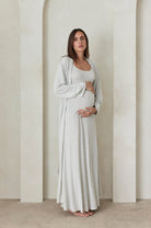 The Cloud Dress in Heather Grey