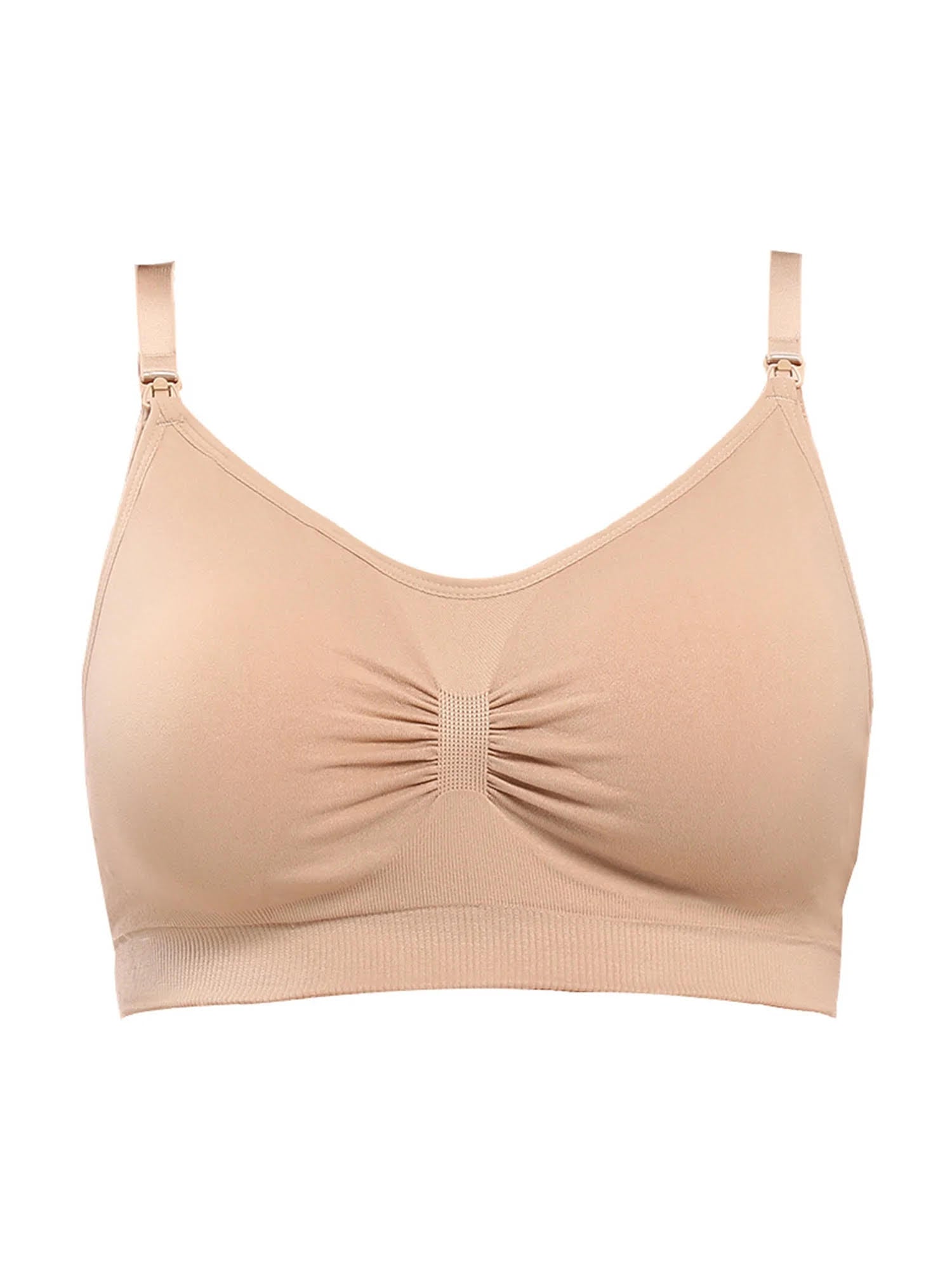 Bumpsuit Full Coverage Nursing bra in Beige