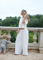 Bumpsuit Cloud pant in Ivory
