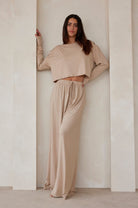 Bumpsuit Cloud pant in Oat