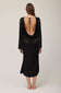Backless Bell Sleeve Gown