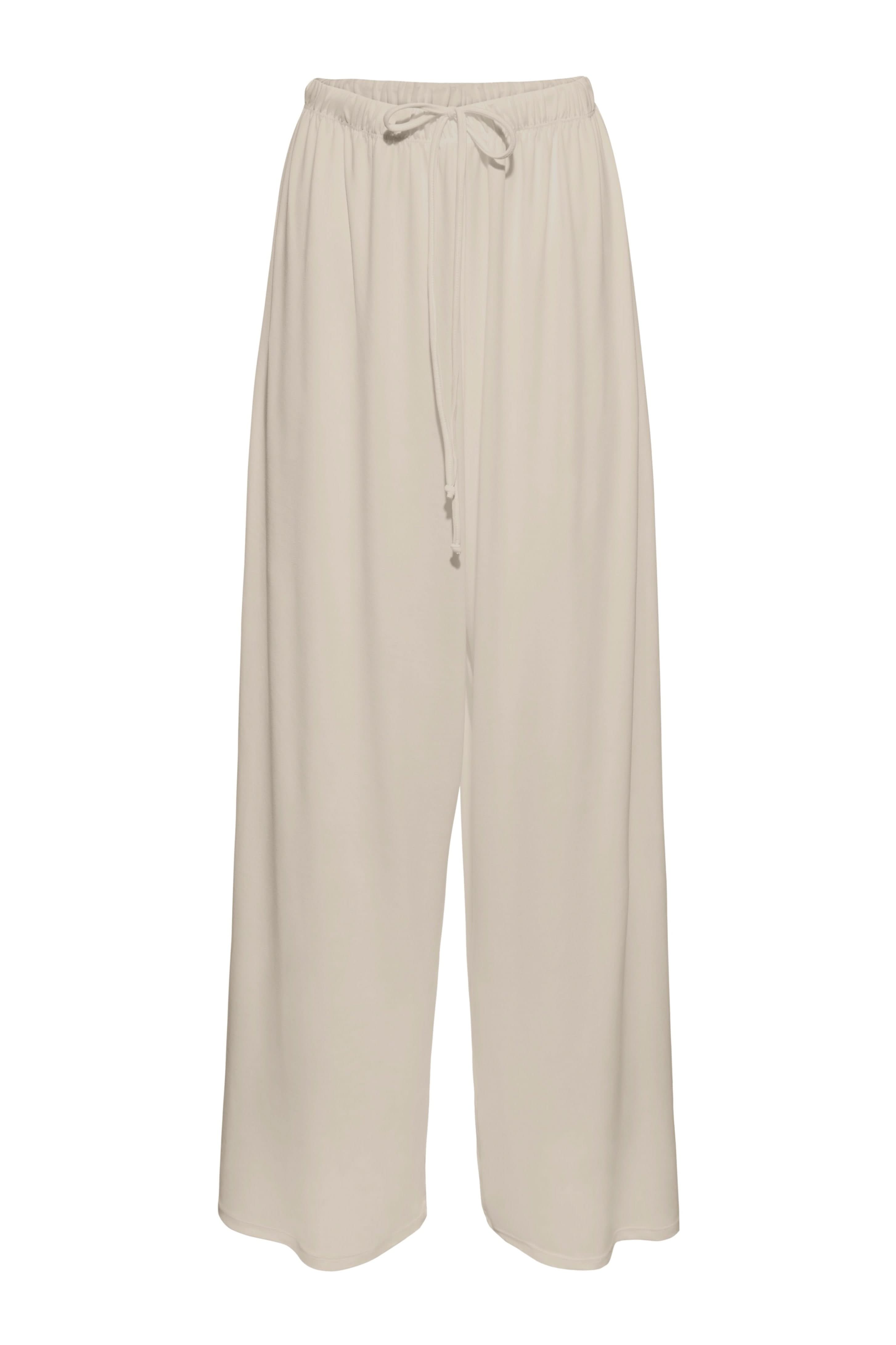 Bumpsuit Maternity Loungewear The Cloud Slim Drawstring Pant in oat