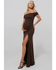 The Sleeveless Evening Dress