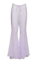 Bumpsuit maternity the chiffon flare pant in lilac