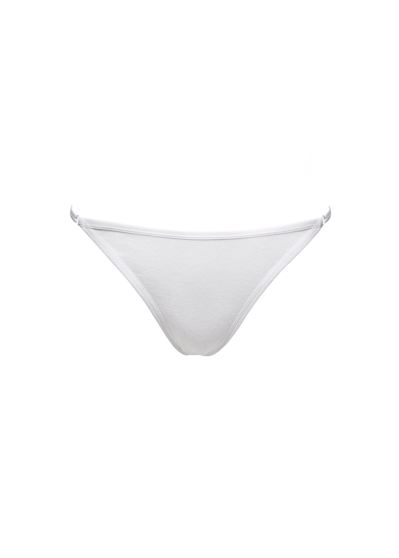 Bumpsuit Maternity the cotton rib g string bottom in ivory ghost mannequin