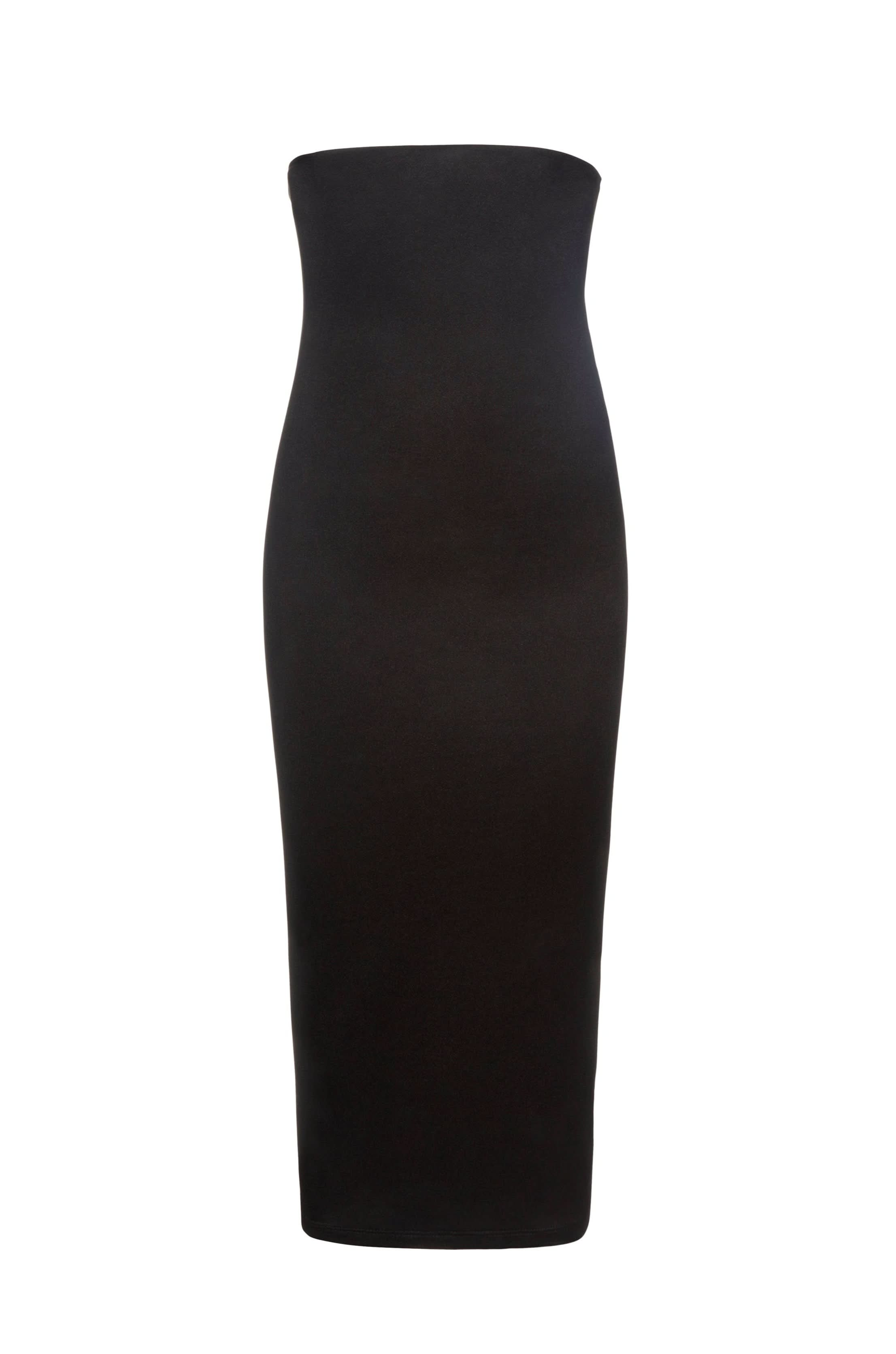 Bumpsuit Maternity The High Rise Midi Skirt in Black