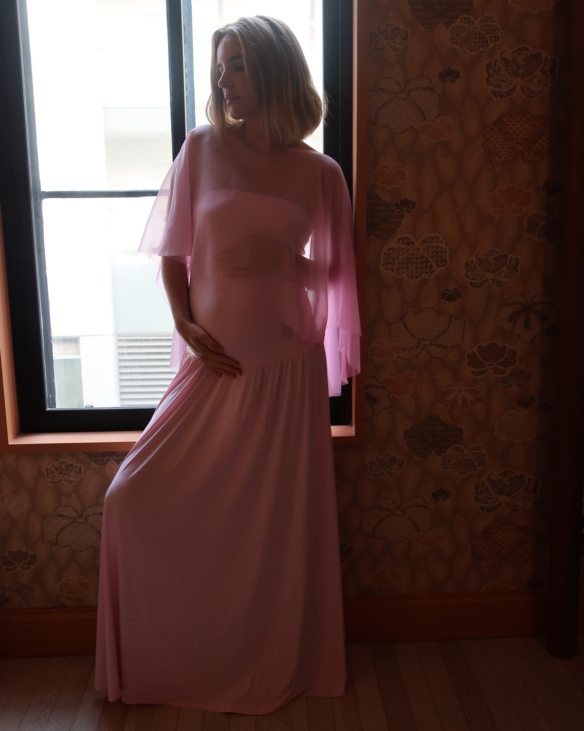 The Chiffon Capelet