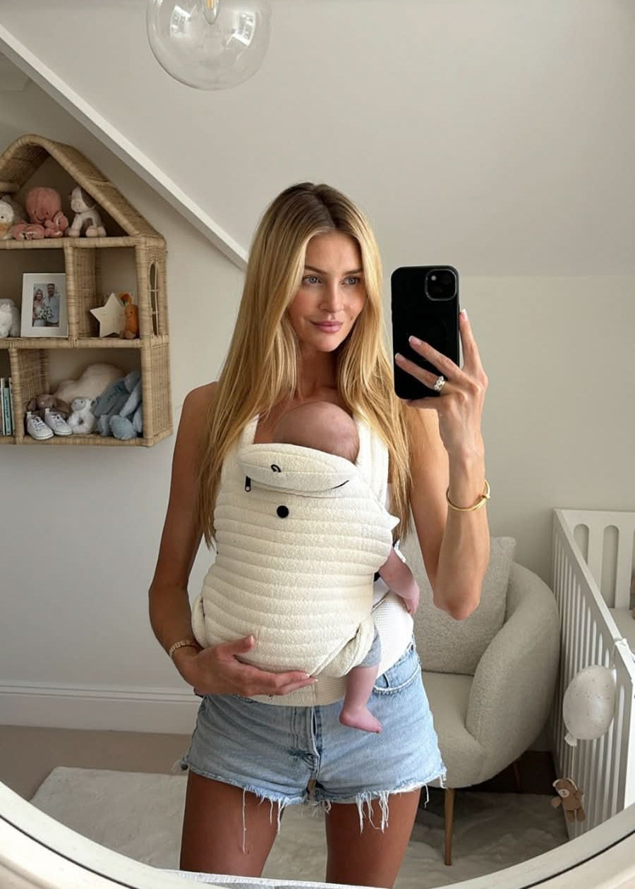 georgia trehane ugc the armadillo baby carrier in cloud