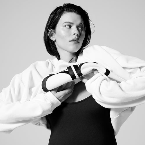 georgia fowler the classic terry sweatshirt b&w