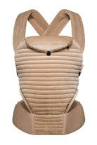 the armadillo baby carrier in dune velvet